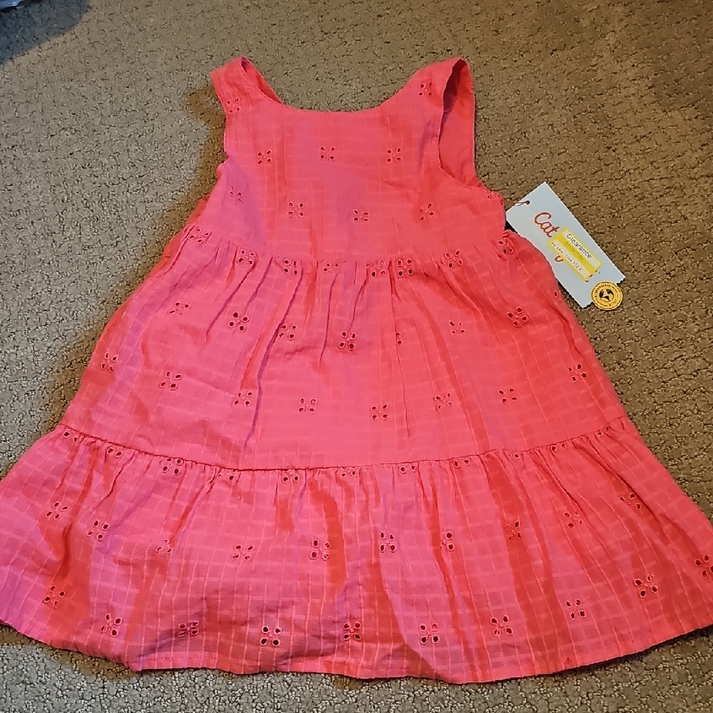 CAT AND JACK TODDLER GIRL SUNDRESS WITH LINING  NWT SIZE 2T